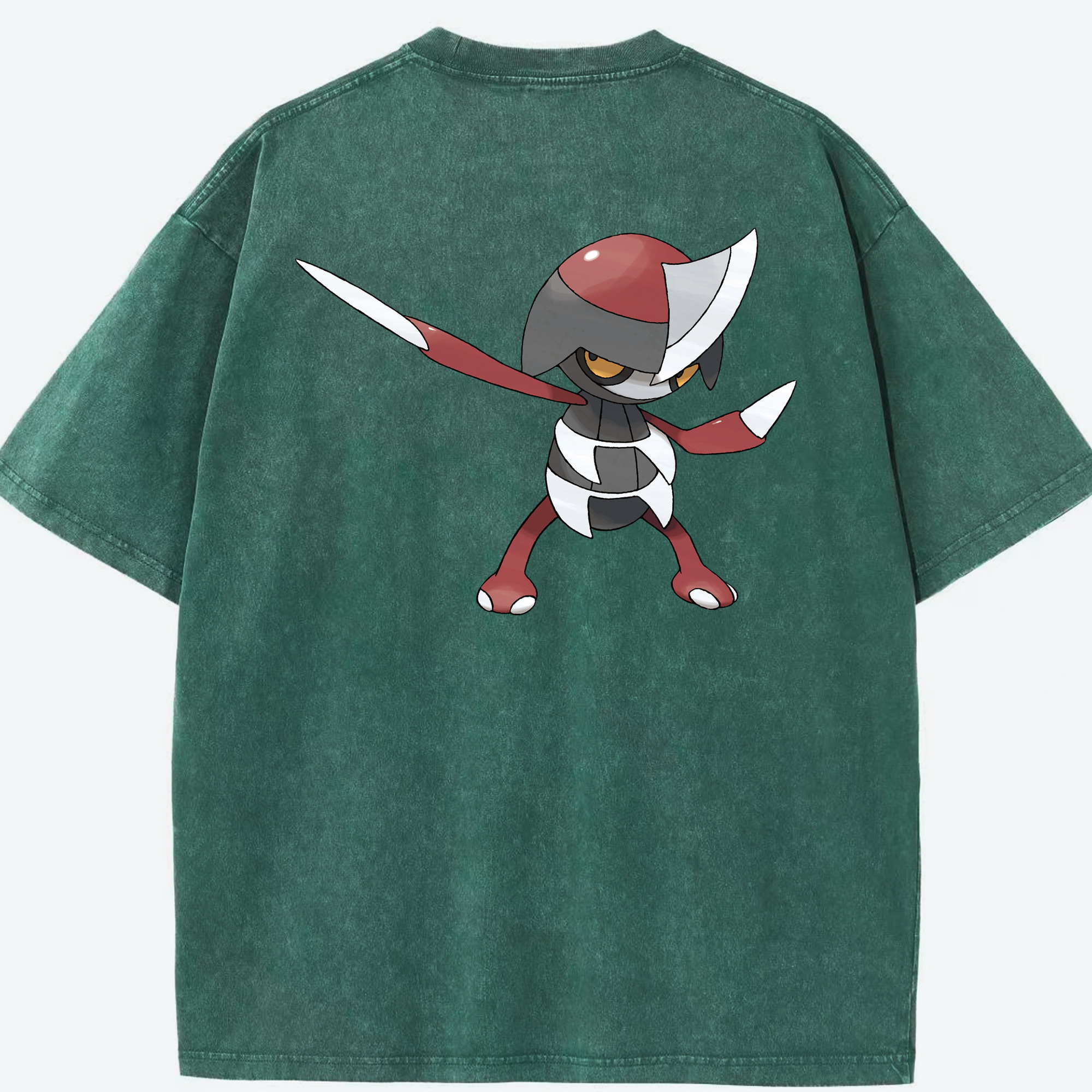 （画像用） ポケットモンスター Pokémon 綿100% ヴィンテージ風 半袖Tシャツ（背面プリント）